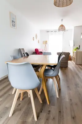 Cuisine ou kitchenette dans l'établissement Maison de Larros, au calme idéalement placée