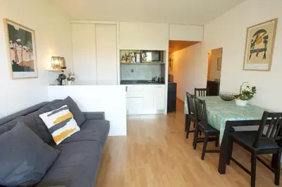 Cuisine ou kitchenette dans l'établissement Capbreton - CERS - Plage - Famille - Wifi
