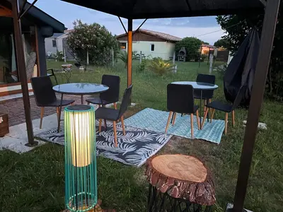 Jardin de l'établissement « Aux bonheurs Landais »