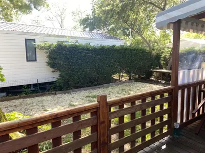 Jardin de l'établissement Mobilhome 516
