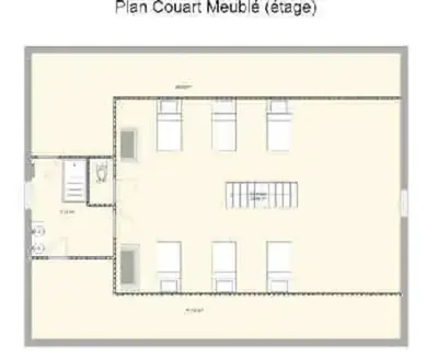 Plan de l'établissement Le Couart