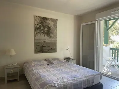 Plan de l'établissement Appartement Confortable à Soorts-Hossegor avec Terrasse, Parking et Wifi Inclus - FR-1-239-944