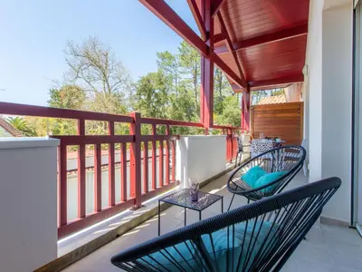 Balcon ou terrasse dans l'établissement Apartment Villa Marine by Interhome