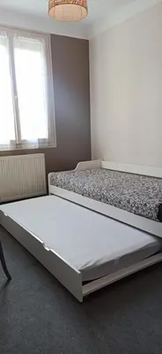 Un ou plusieurs lits dans un hébergement de l'établissement Maison Parentis en Born 6-8 personnes-L'échappée landaise