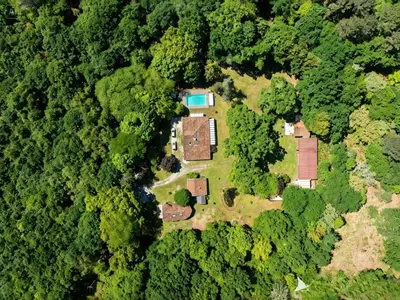 Paysage naturel près de la maison de vacances
