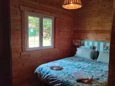 Un ou plusieurs lits dans un hébergement de l'établissement Le Hameau Secret