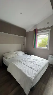 Plan de l'établissement Mobil Home 220 aménagé 2 chambres la teste camping 4 etoiles