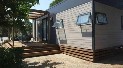 Bâtiment de le village vacances