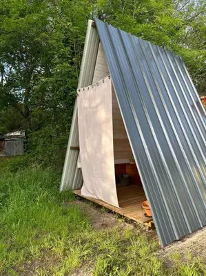 Jardin de l'établissement Cosy Cabane Boise solaire, Balneo bath et toilette seche a la Ferme