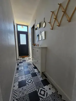 Plan de l'établissement Maison de ville avec piscine