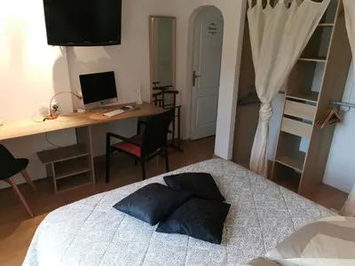 Un ou plusieurs lits dans un hébergement de l'établissement Villa DO MI SI LA DO RE
