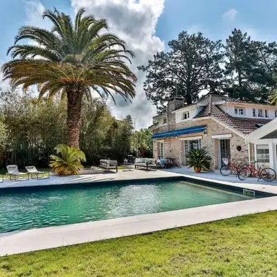 Embruns - Location vacances capbreton superbe villa avec jardin et piscine chauffée