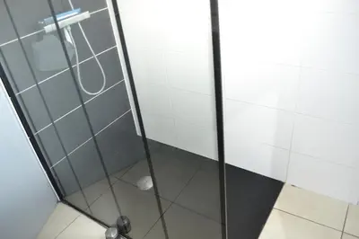 Salle de bains dans l'établissement maison 3 classée étoiles à,proximité de Contis Plage