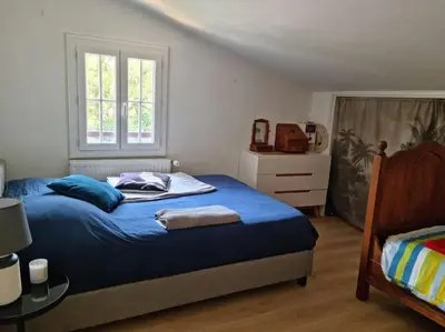 Un ou plusieurs lits dans un hébergement de l'établissement Maison La Basco-Landaise