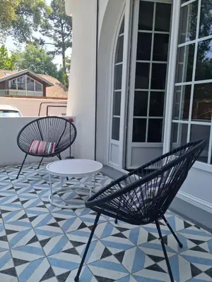 Terrasse ou espace extérieur de l'établissement Maison La Basco-Landaise