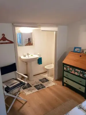 Un ou plusieurs lits dans un hébergement de l'établissement Maison La Basco-Landaise