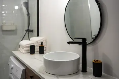 Salle de bains dans l'établissement L'Apaisant - Un coin de sérénité au cœur de Dax