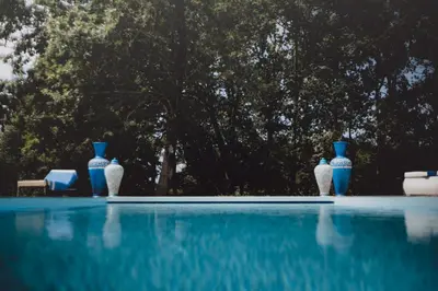 Piscine de l'établissement Riad Landais ou située à proximité