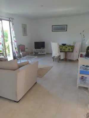 Télévision ou salle de divertissement dans l'établissement Villa Nancea Bassin Arcachon Gujan Mestras