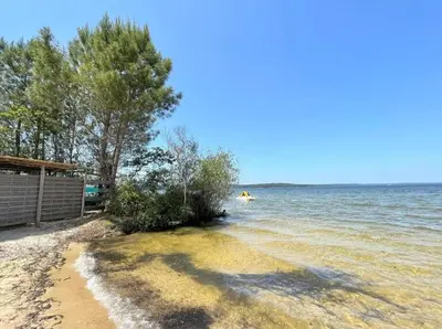 Paysage naturel près de le camping