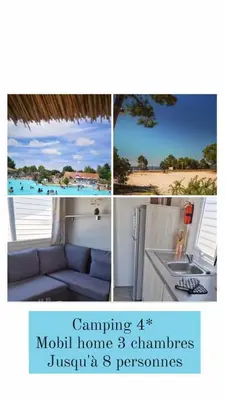 Plan de l'établissement Mobil Home Camping 4*