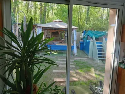 Jardin de l'établissement Maison 85m2 calme vue sur forêt