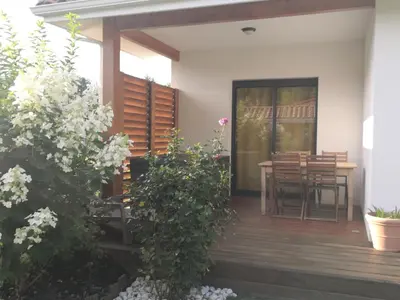 Balcon ou terrasse dans l'établissement Entre terre et mer