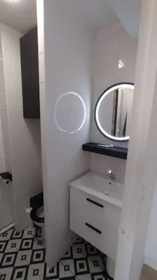 Salle de bains dans l'établissement La Junior Suite