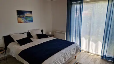 Un ou plusieurs lits dans un hébergement de l'établissement La Villa du Marensin