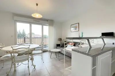 Plan de l'établissement T2 4 couchages à 2 pas du Bassin