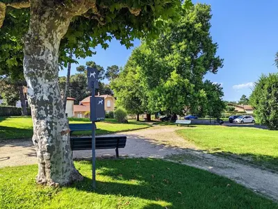 Jardin de l'établissement Maison Chaleureuse - Côte landaise