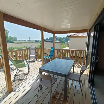 cottage familial piscine dans les Landes