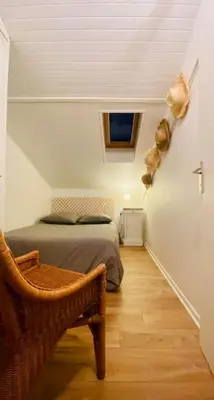 Coin salon dans l'établissement - Appartement Cauris -