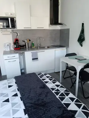Cuisine ou kitchenette dans l'établissement Studio Le Fournadet