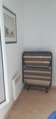 Un ou plusieurs lits dans un hébergement de l'établissement Appartement Centre de La Teste