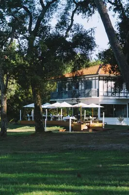 Jardin de l'établissement Villa de l'Etang Blanc