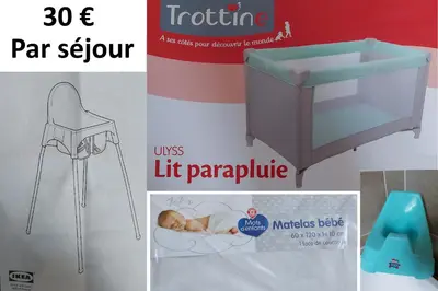 Plan de l'établissement Mimizan-Plage - Grand Studio - 1 à 4 pers - Tout confort - 6 mn à pieds de la plage