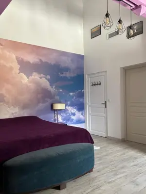 Coin salon dans l'établissement Le Montmieri
