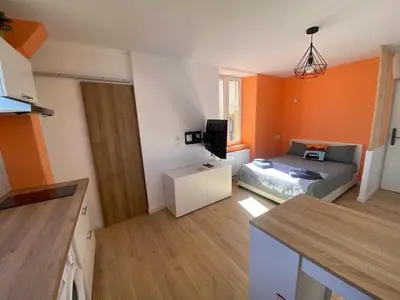 Cuisine ou kitchenette dans l'établissement Studio lumineux hypercentre