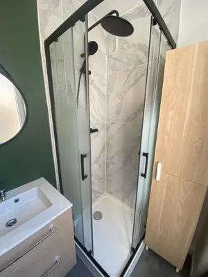 Salle de bains dans l'établissement Studio lumineux hypercentre