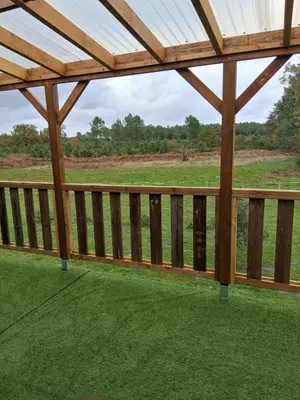 Jardin de l'établissement Amarante des Landes