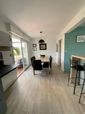 Cuisine ou kitchenette dans l'établissement La Villa Louca - Charme, Soleil & Détente aux Portes des Landes