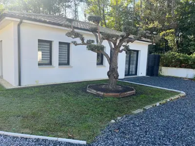 Jardin de l'établissement Salles, Maison à 30 min d'Arcachon