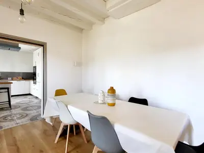 Plan de l'établissement Villa rénovée à Capbreton: 8 pers, grand jardin, proche plage et commodités - FR-1-413-226
