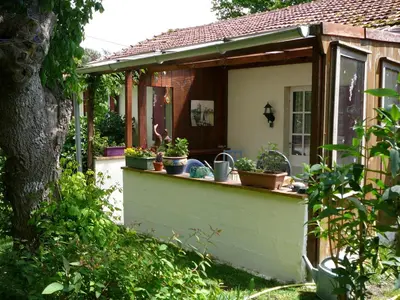 Jardin de l'établissement Guesthouse La Burle