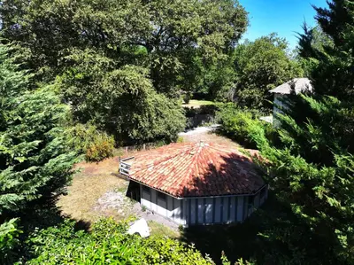 Jardin de l'établissement La petite maison au chêne