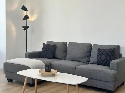 Coin salon dans l'établissement L'AUTHENTIQUE - Moderne - Central