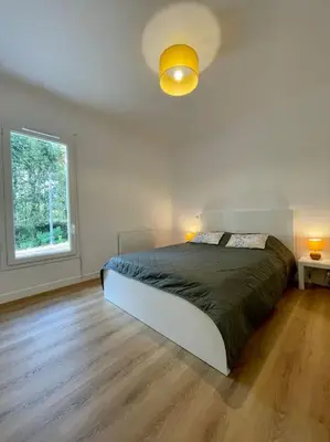 Un ou plusieurs lits dans un hébergement de l'établissement Maison neuve à 25mn de l'Océan