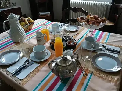 Nourriture dans le B&B/chambre d'hôtes ou à proximité