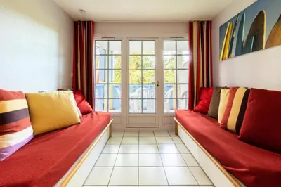 Coin salon dans l'établissement Village Moliets - maeva Home - Appartement 2 pièces 4 personnes - Confort MAE-9764